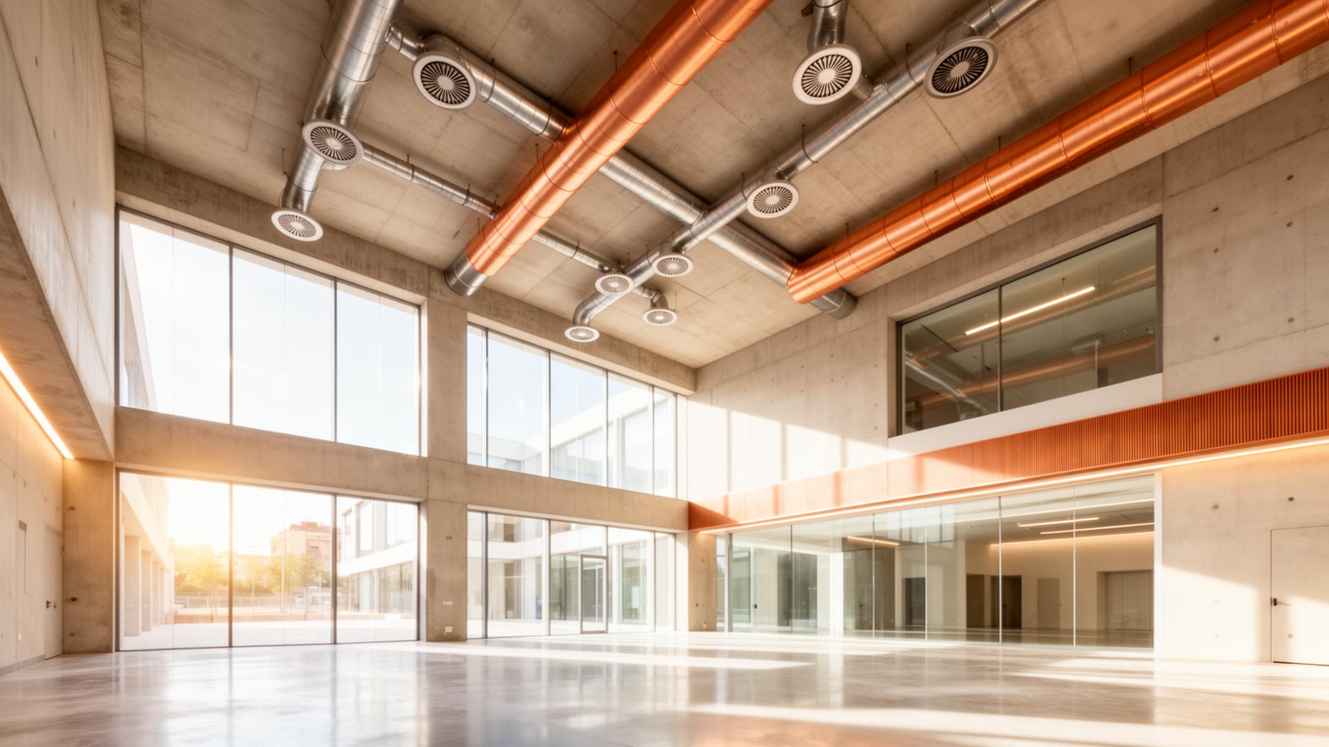 Sistema de ventilación industrial en Valencia
